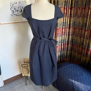 Stunning Salvatore Ferragamo Day Dress - Navy
